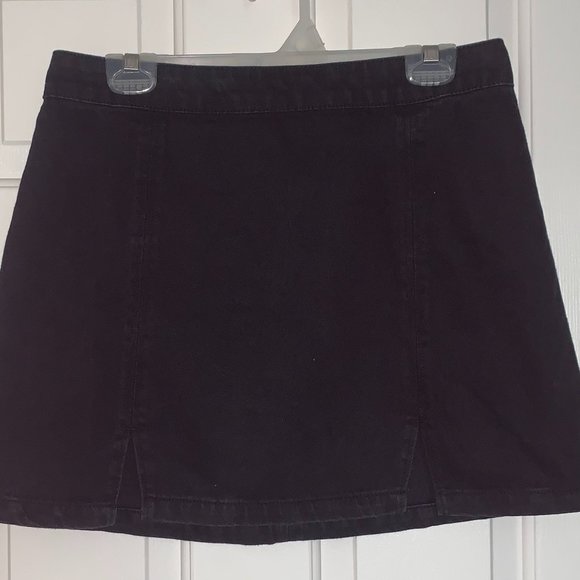 ASOS Washed Black Denim Skirt - Picture 1 of 8
